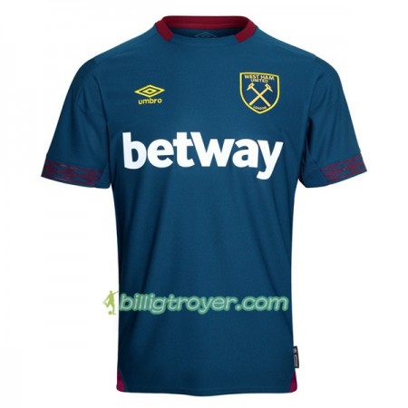 Billige Fotballdrakter West Ham United Bortedraktsett 2018/19 Kortermet